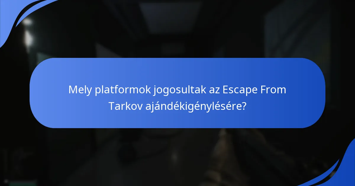 Amikor az Escape From Tarkov promóciók általában zajlanak?
